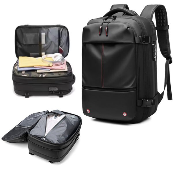 A536 vacuum compression system laptop backpack