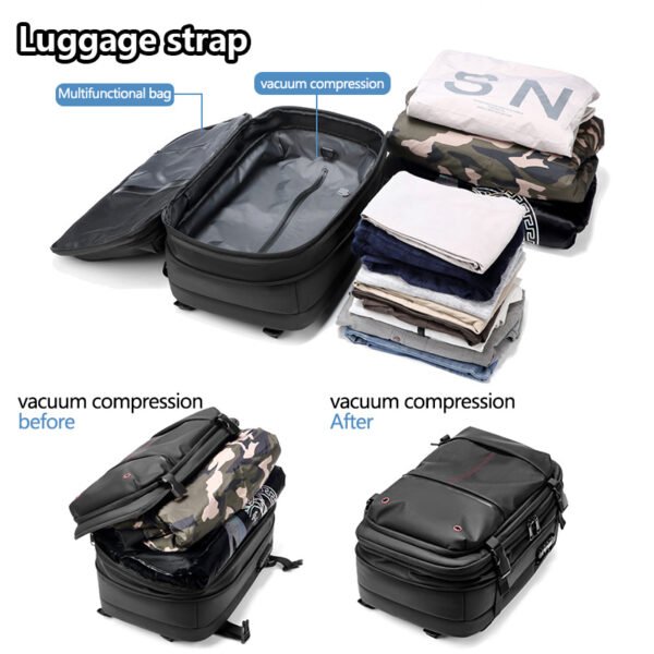 A536 vacuum compression system laptop backpack - Image 3