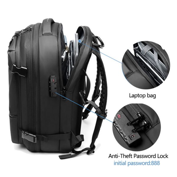 A536 vacuum compression system laptop backpack - Image 6