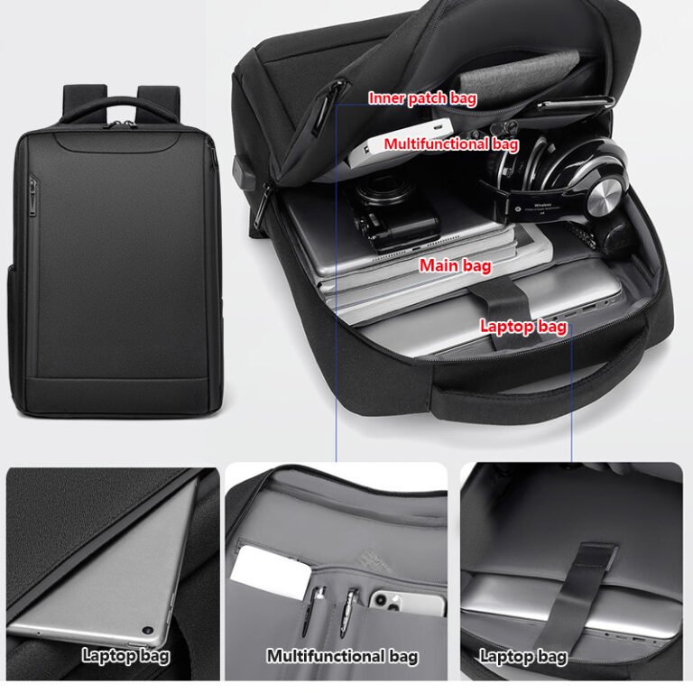 A2106  business usb laptop backpack - Image 5