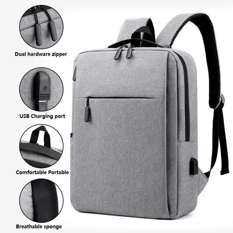 HW1803 business usb laptop backpack - Image 3