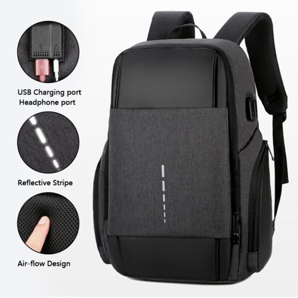 YSC027 business usb laptop backpack - Image 2