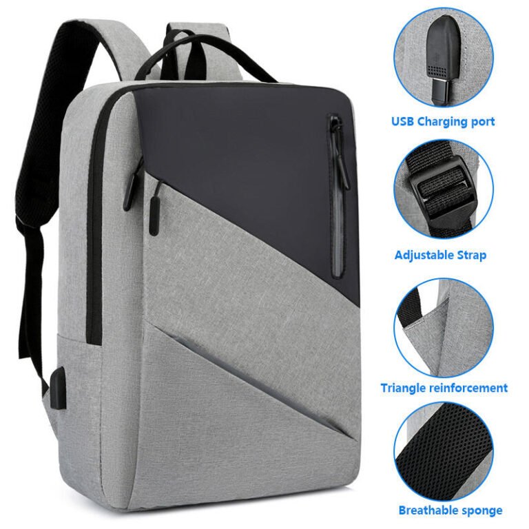 HW1331 business usb laptop backpack - Image 3