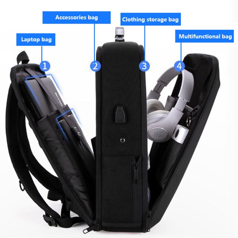 KZ8006 business usb laptop backpack - Image 3