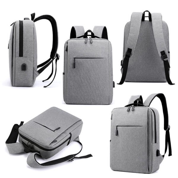 HW1803 business usb laptop backpack - Image 4