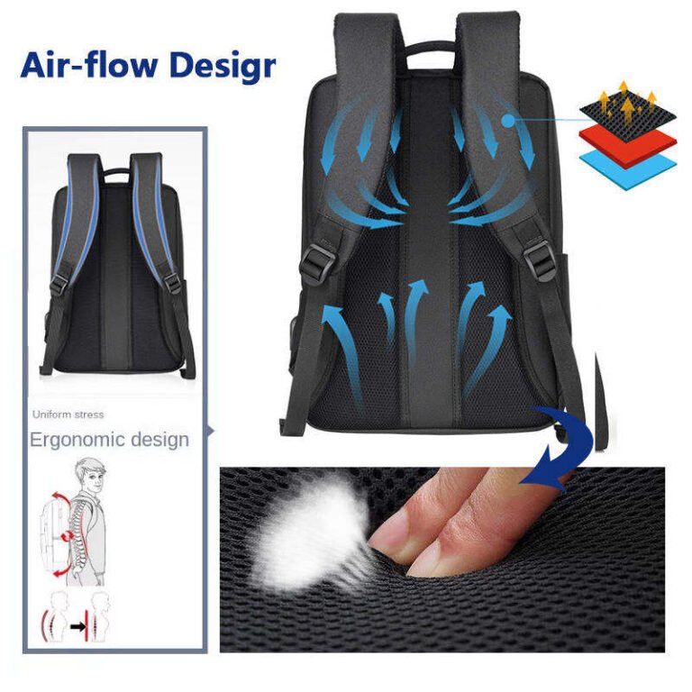 A2106  business usb laptop backpack - Image 2