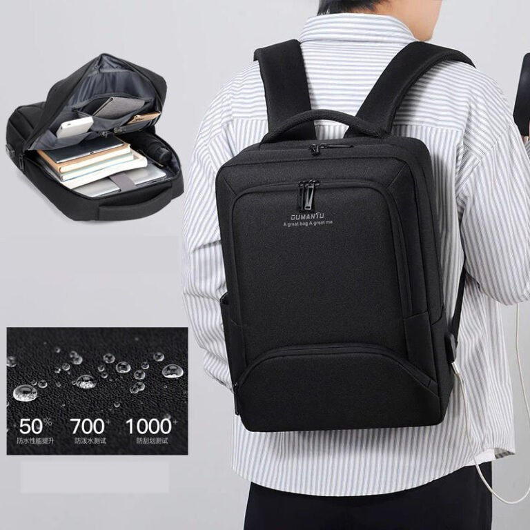 A2105 business usb laptop backpack - Image 6