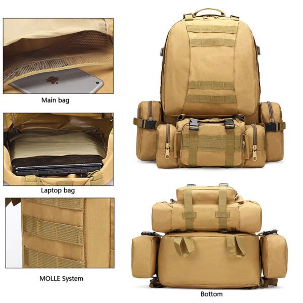 AB08 military tactical backpack bags - Image 3