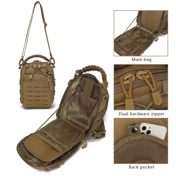 AZE014 sling chest waist tactical bags - Image 2