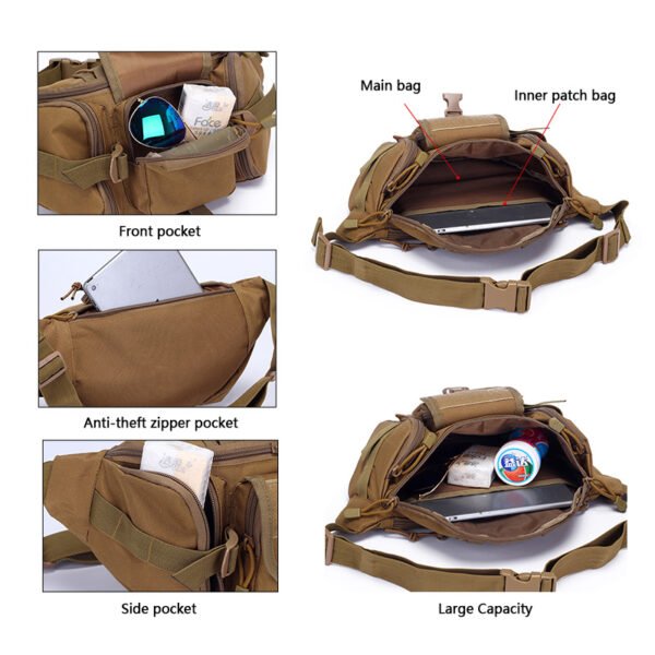 AD005 sling chest waist tactical bags - Image 3