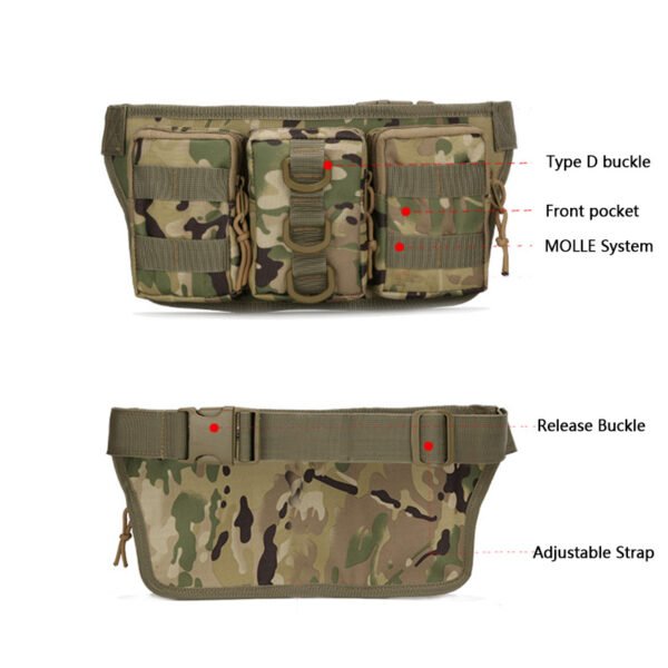 AA07 sling chest waist tactical bags - Image 2