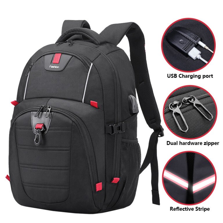 A502 large capacity laptop backpacks - Image 2
