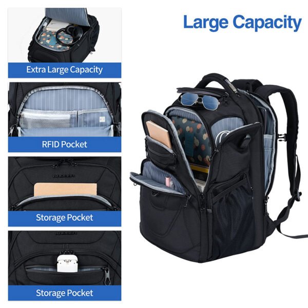 A503 large capacity laptop backpacks - Image 2