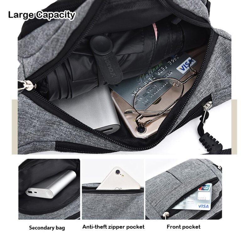 A435 sling chest waist bags - Image 3