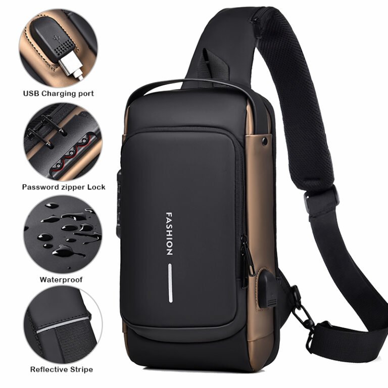 QH042 sling chest waist bags - Image 3