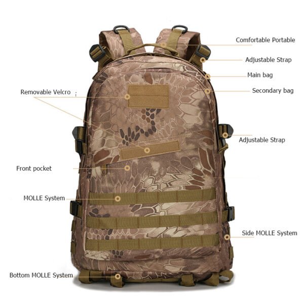 AB01 military tactical backpack bags - Image 4