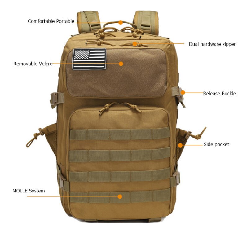 AZE009 military tactical backpack bags - Image 3