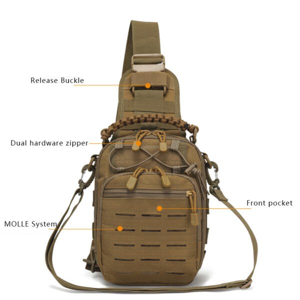 AZE014 sling chest waist tactical bags - Image 3