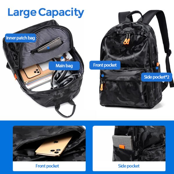 KS360 custom casual sports backpack - Image 3