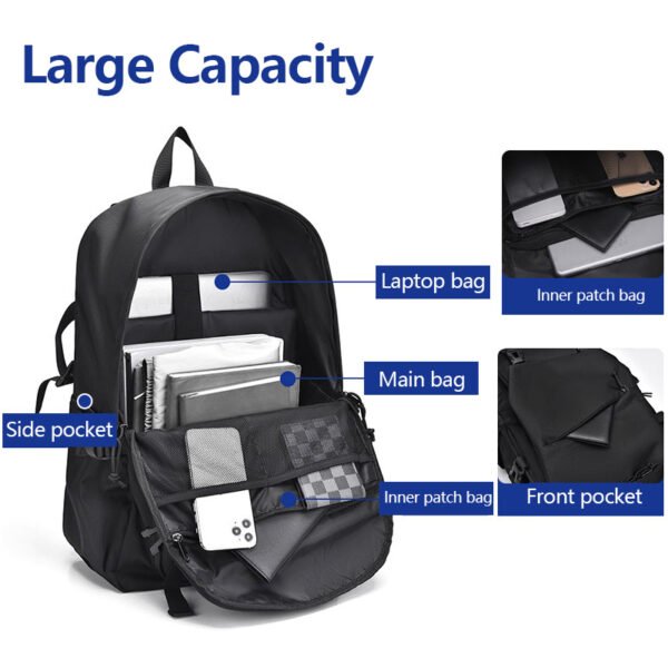 QH033 custom casual sports backpack - Image 3