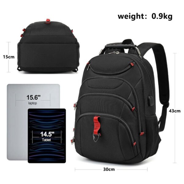 A506 large capacity laptop backpacks - Image 3