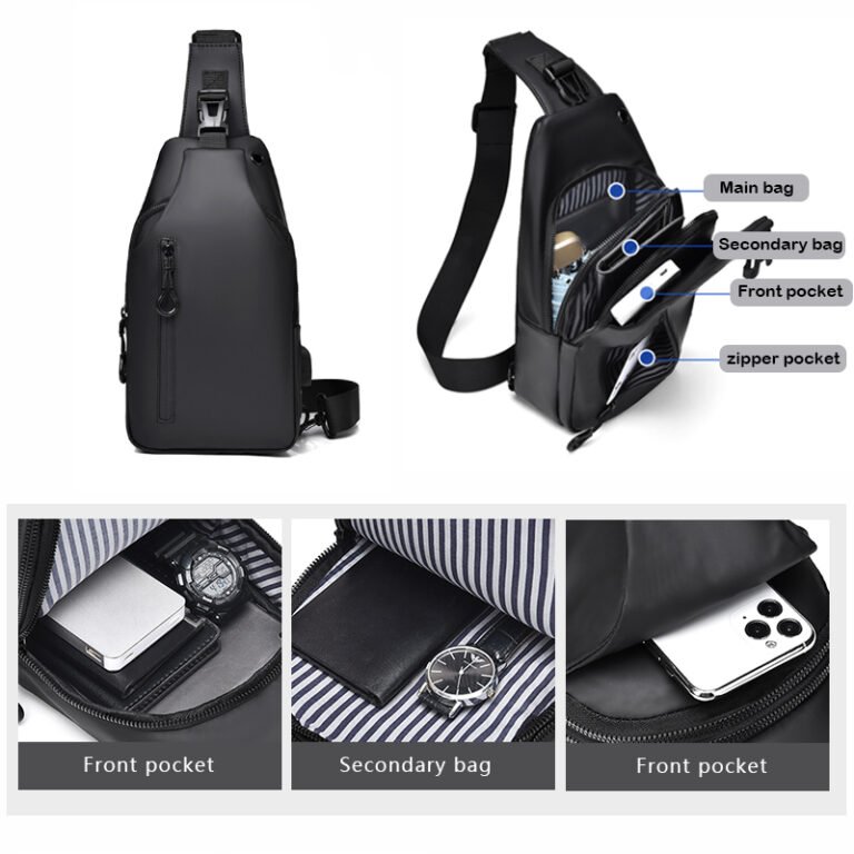 QH046 sling chest waist bags - Image 3