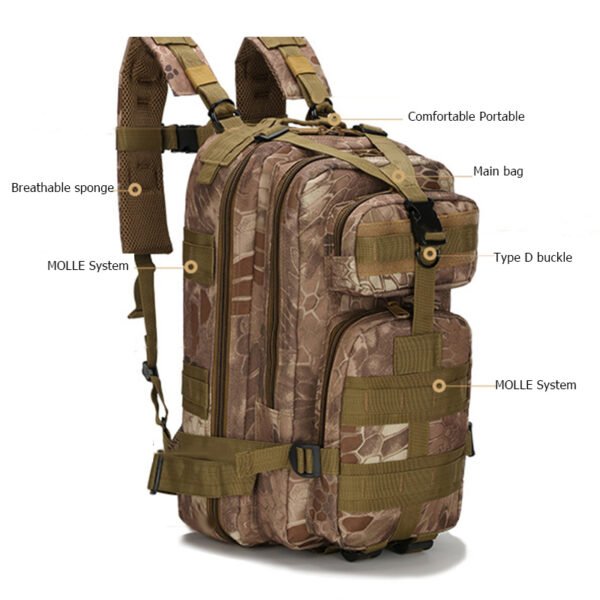 AB02 military tactical backpack bags - Image 3