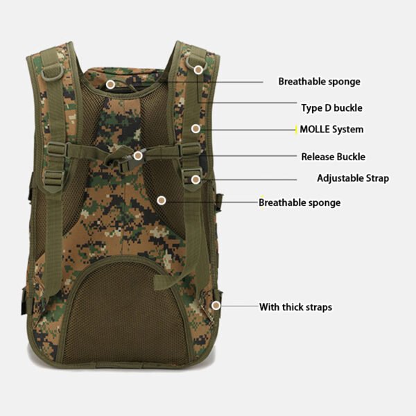 AA18 military tactical backpack bags - Image 5