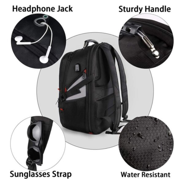 A504 large capacity laptop backpacks - Image 4