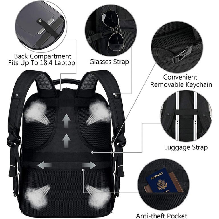 KMA508 rucksack large capacity laptop backpacks - Image 4