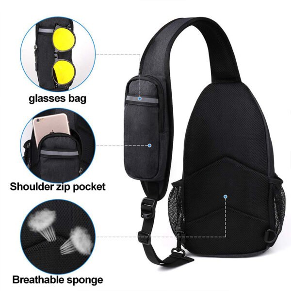 A468 sling chest waist bags - Image 4