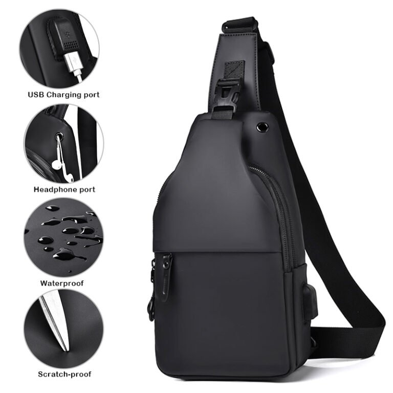QH405 sling chest waist bags - Image 2