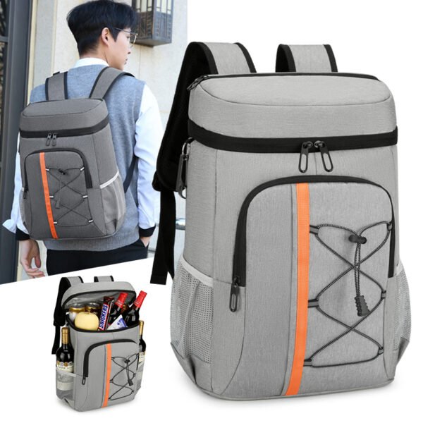 HW2226 Insulated Cooler Backpack Bag - Image 2