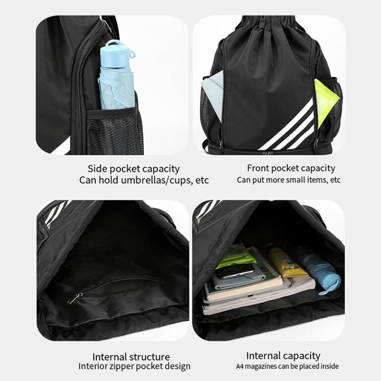 A593 basketball sports backpack bag - Image 2