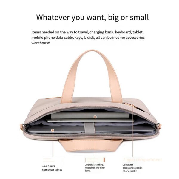 A603 business laptop bags briefcase - Image 2