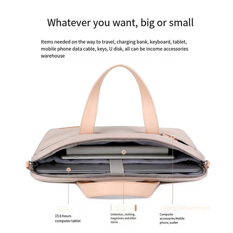 A603 business laptop bags briefcase - Image 2