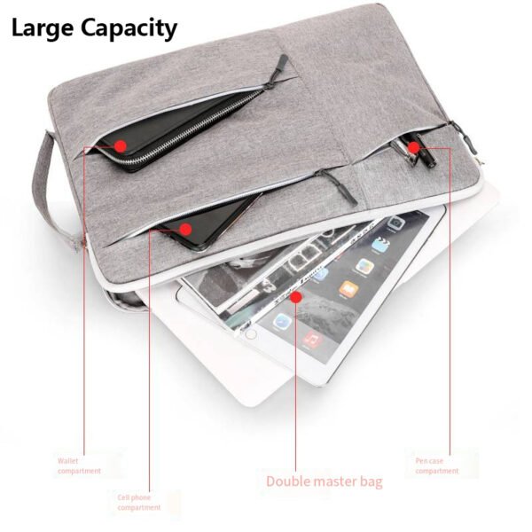 A609 business laptop bags briefcase - Image 2