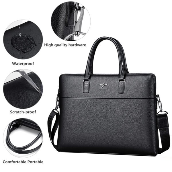 QH8001 business laptop bags briefcase - Image 4