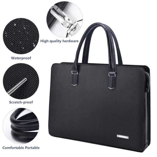 QH11027 business laptop bags briefcase - Image 2