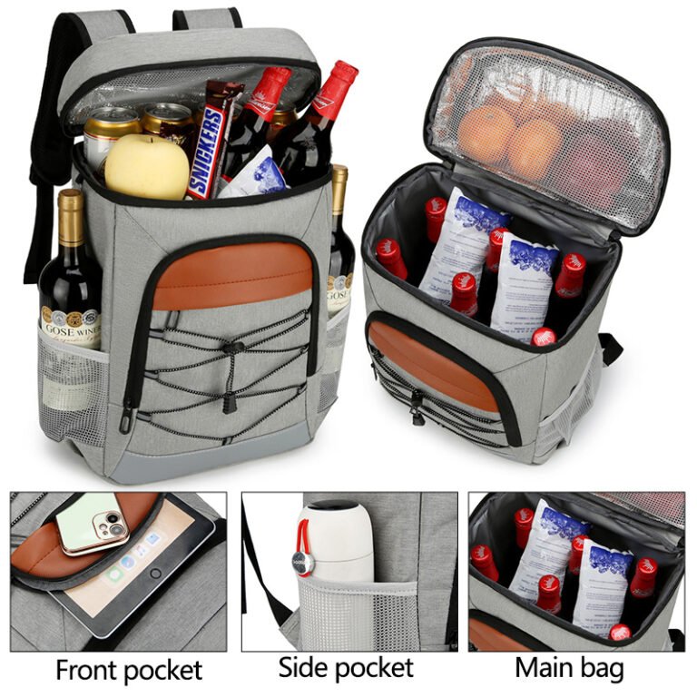 HW2221 Insulated Cooler Backpack Bag - Image 2