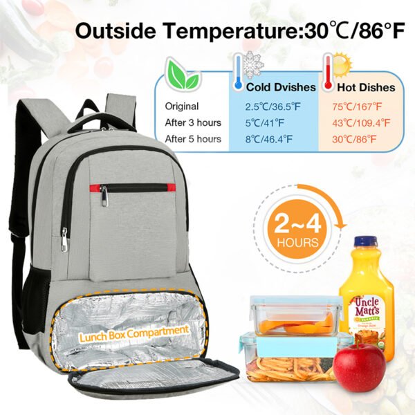 HW2208 Insulated Cooler Backpack Bag - Image 2