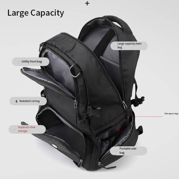 A583 basketball sports backpack bag - Image 3