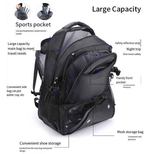 A584 basketball sports backpack bag - Image 3