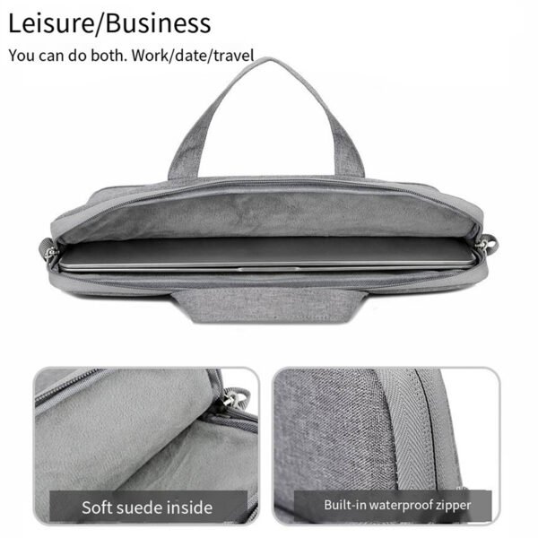 A606 business laptop bags briefcase - Image 3