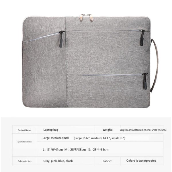 A609 business laptop bags briefcase - Image 3