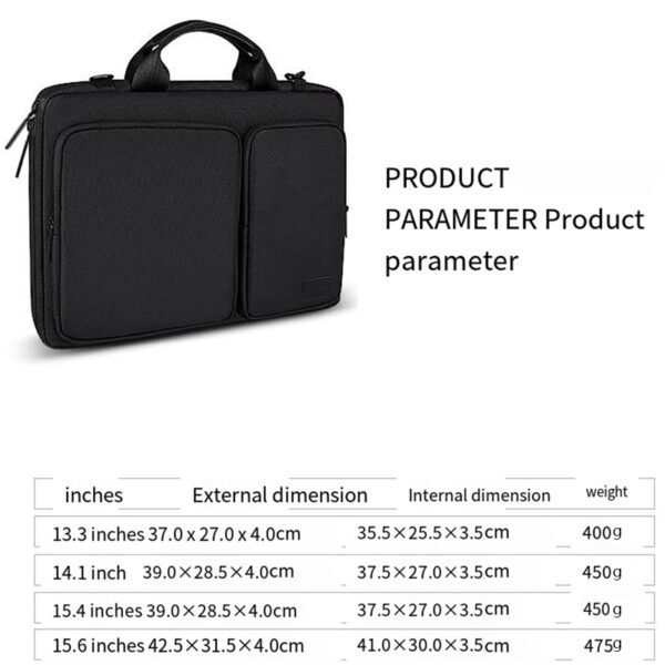 A611 business laptop bags briefcase - Image 3