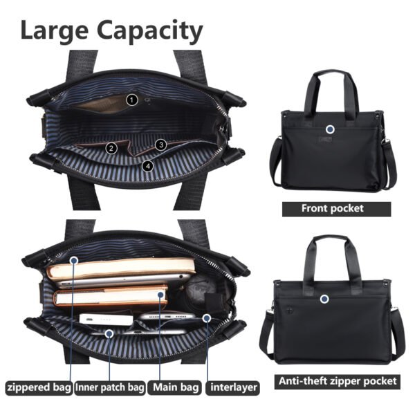 QH510 business laptop bags briefcase - Image 3