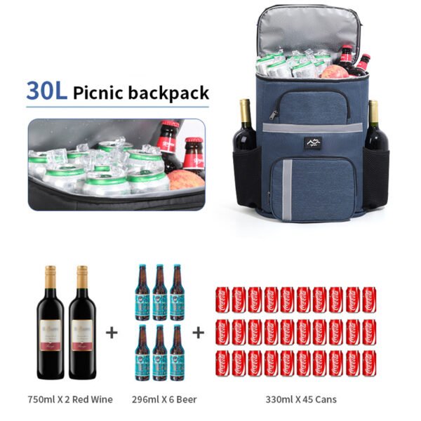 A552 Insulated Cooler Backpack Bag - Image 3