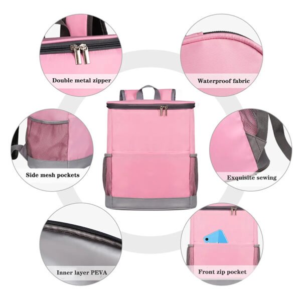 A551 Insulated Cooler Backpack Bag - Image 3