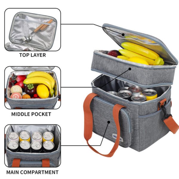 A554 thermal ice lunch cooler bag - Image 3